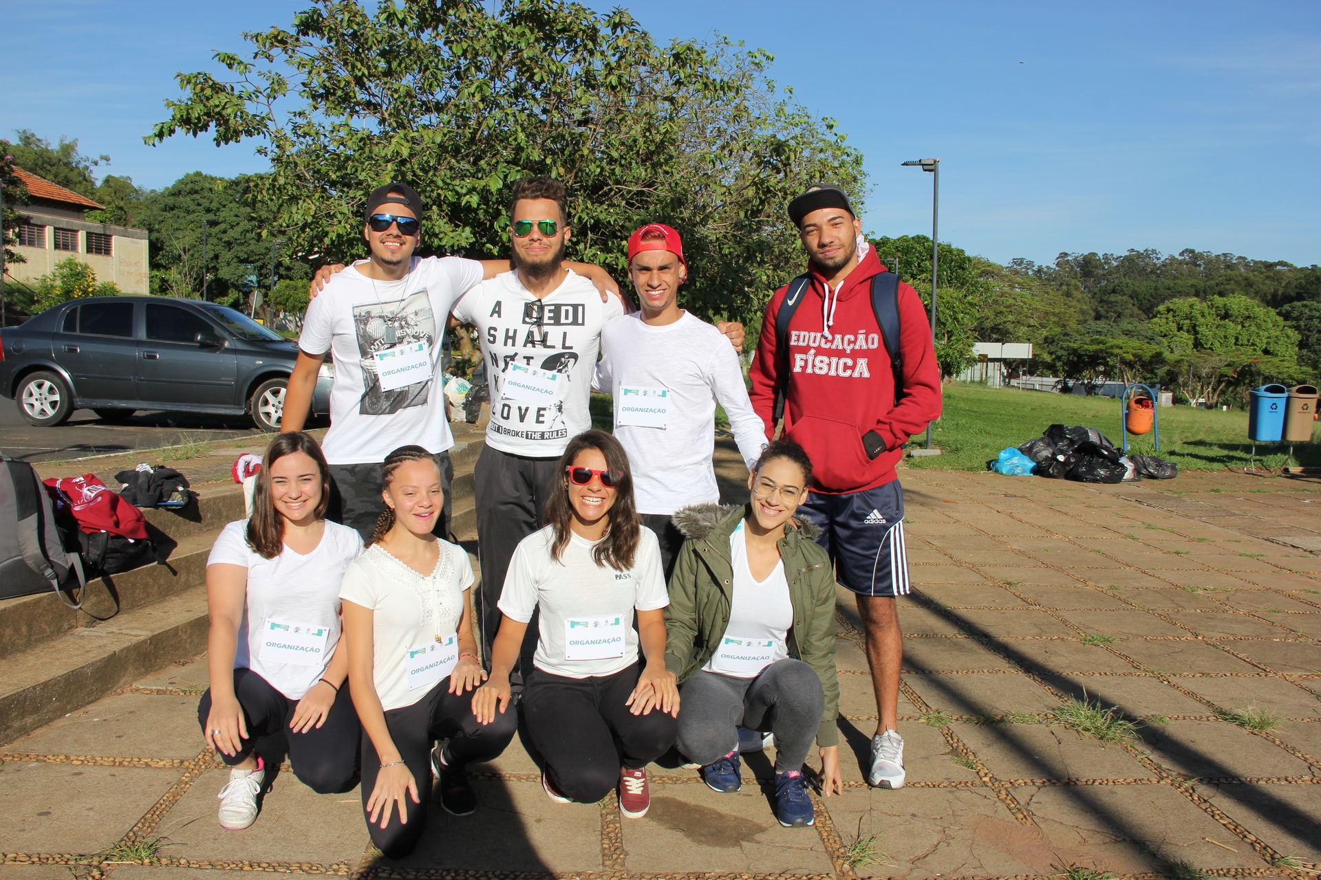 Alunos do curso de Educação Física